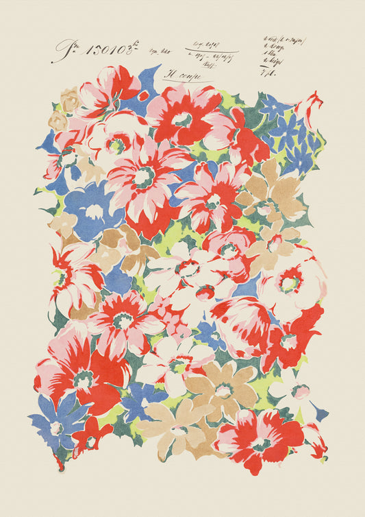 No.112 - Jupiter Blooms - Vintage Archive Poster Prints