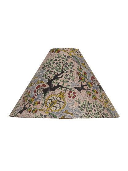 Tree of Life Tapered Cone Lampshade (medium)