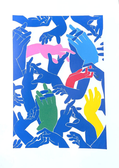 Hand In Hand - Rainbow - The Originals - Screen Print Collection