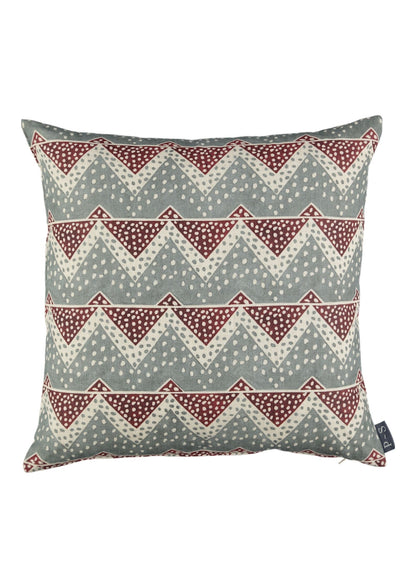 Snow Peaks linen cushion 