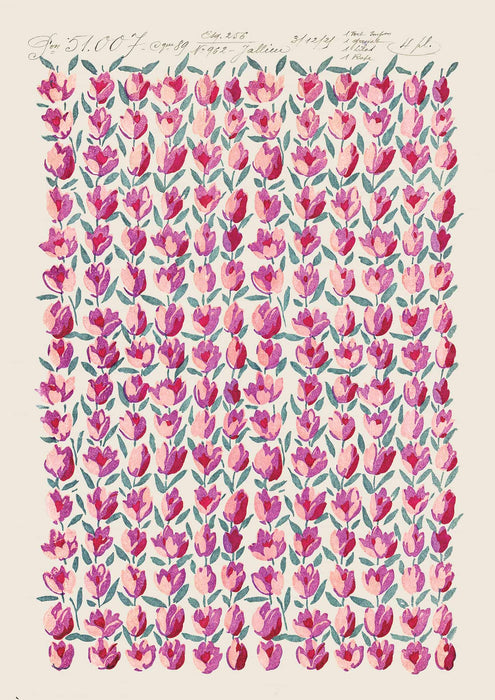 Tulip Kisses - Vintage Archive Poster Prints