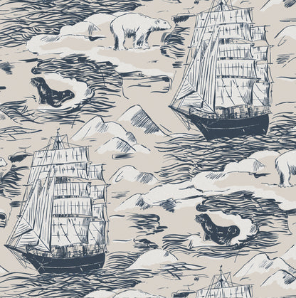 Arctic Quest Wallpaper - Print Sisters