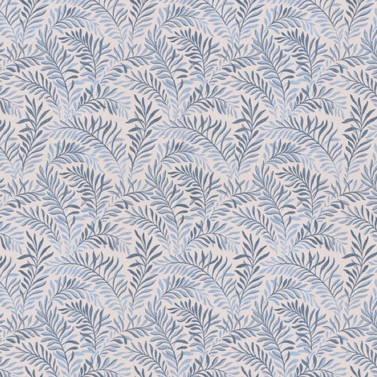 peace vintage wallpaper in colourway blue hues