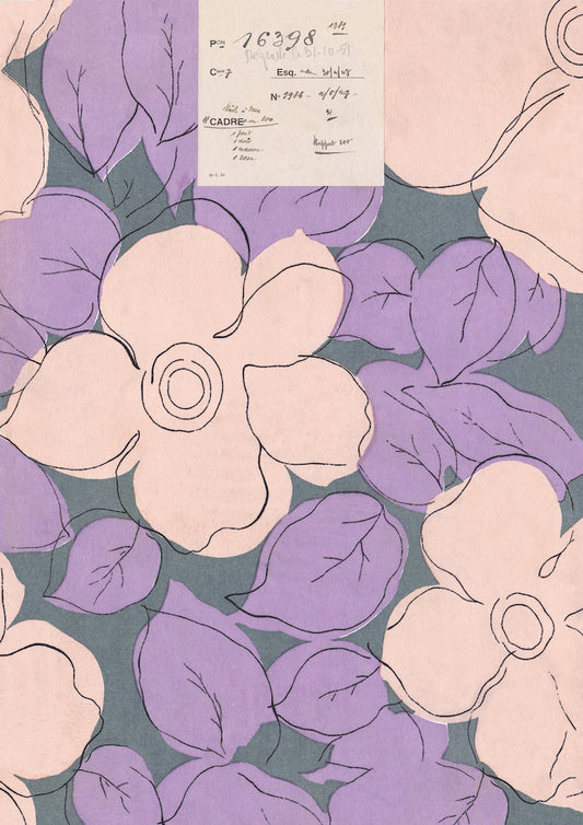 No.062 - Petals - Vintage Archive Poster Prints