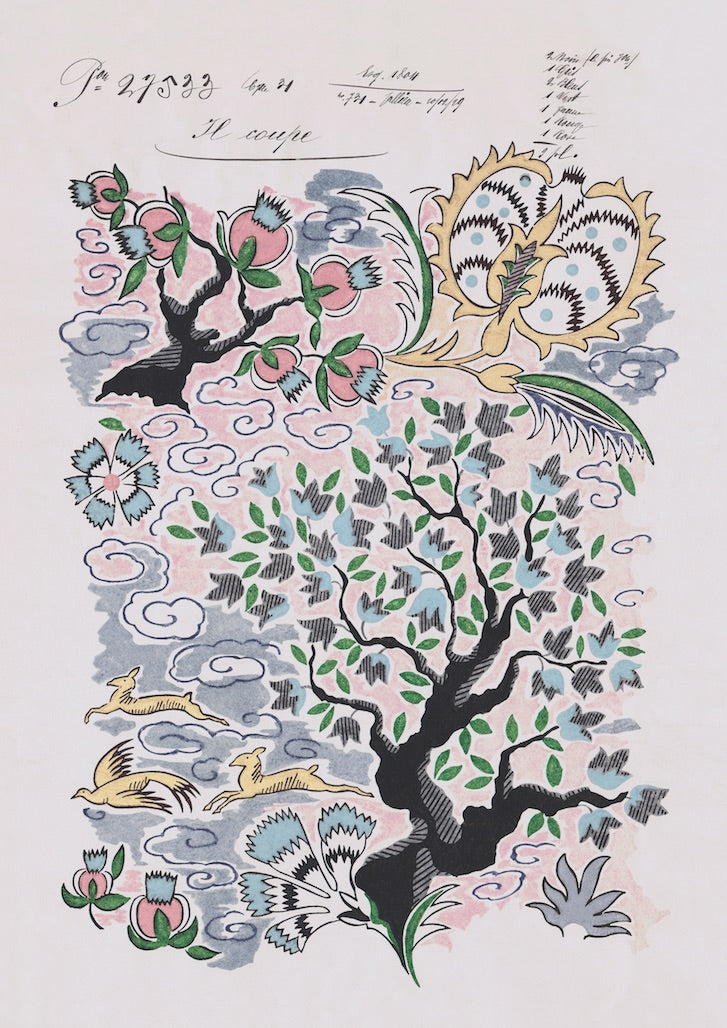 No.066 - Tree of Life II  - Vintage Archive Poster Prints