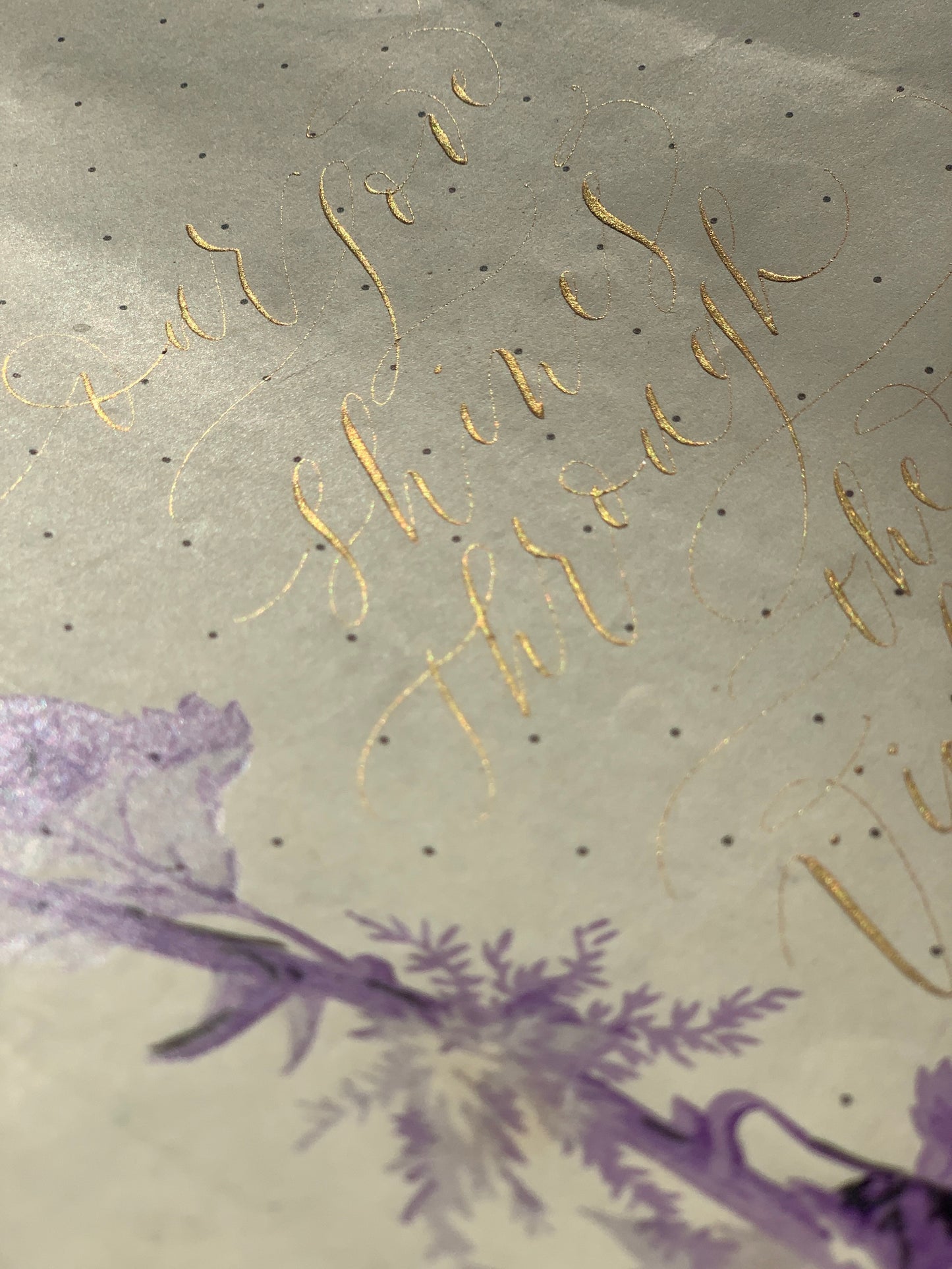 Violet Vines - The Originals - Calligraphy Collection