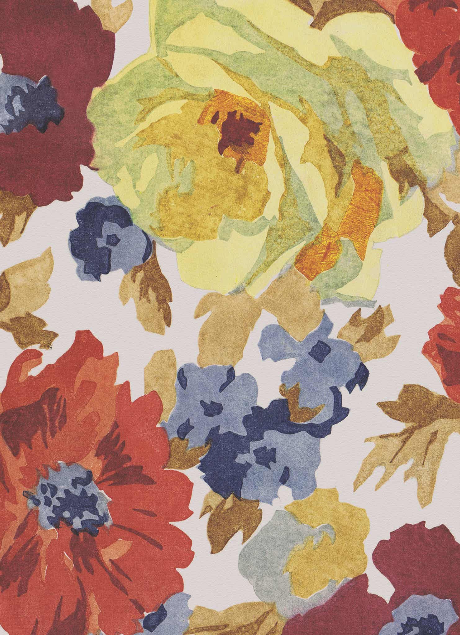 Autumnal Blooms - Vintage Archive Poster Prints