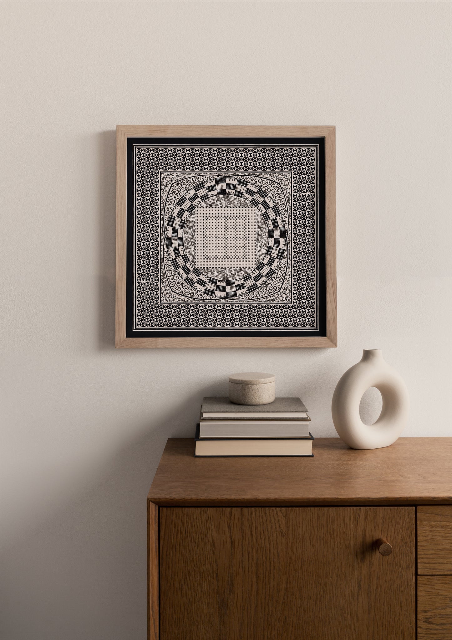 No.084 - Optic Vortex - Vintage Archive Poster Prints