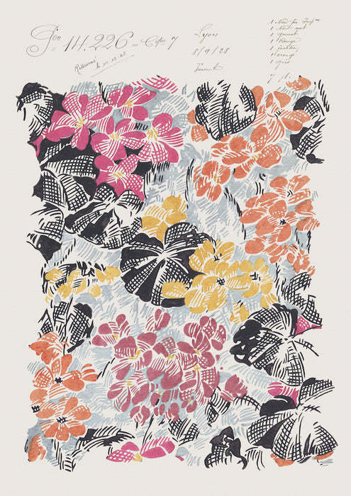 No.045 - Tokyo Garden  - Vintage Archive Poster Prints