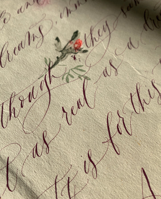 Victorian Roses - The Originals - Calligraphy Collection